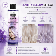Solutie clatire pentru revitalizarea culorii, Anti Yellow, Lavanda, Venita, 200 ml