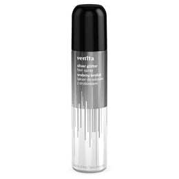 Spray cu sclipici argintiu pentru par, Venita, 75 ml