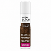 Spray Camuflare Radacini, S.O.S., pentru par Castaniu inchis, Venita, 75ml, Cool Brown