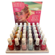 Display cu 36 bucati Lac de unghii Jive & Jukebox, Wild & Mild