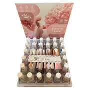 Display cu 36 bucati Lac de unghii Love & Lace, Wild & Mild