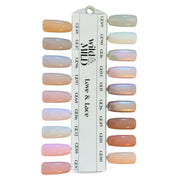 Display cu 36 bucati Lac de unghii Love & Lace, Wild & Mild
