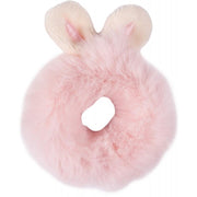 Set doua elastice de par Top Choice 25990, Puffy (1 roz + 1 gri)