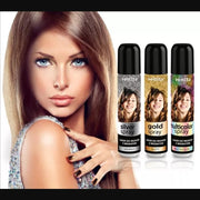 Spray de păr cu sclipici Venita, Auriu, 75 ml