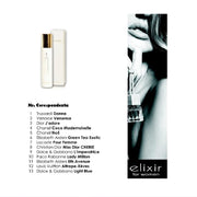Set 7 Apa de parfum Cote d'Azur, Elixir, White, Femei, 30ml + 1 Tester GRATUIT